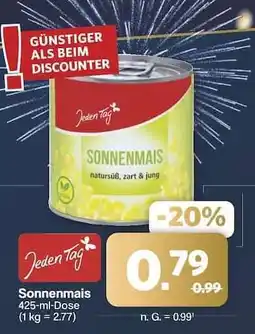 Famila Nord Ost Jeden Tag Sonnenmais Angebot