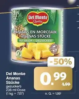 Famila Nord Ost Del Monte Ananas Stücke Angebot