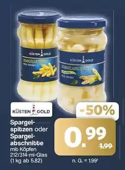 Famila Nord Ost Küsten Gold Spargelspitzen oder Spargelabschnitte Angebot