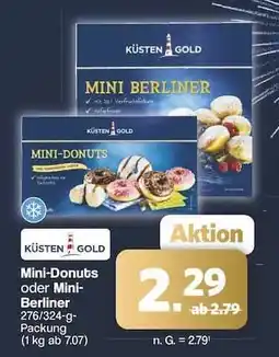 Famila Nord Ost Küsten Gold Mini-Donuts oder Mini-Berliner Angebot
