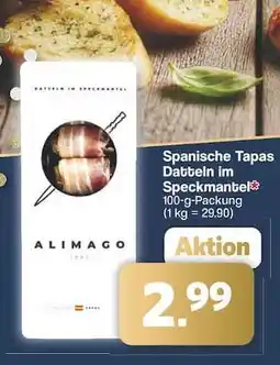 Famila Nord Ost Spanische Tapas Datteln im Speckmantel Angebot