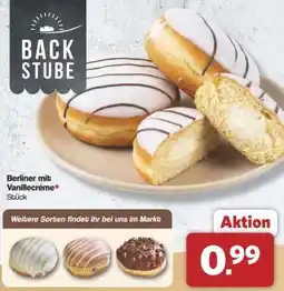 Famila Nord Ost Berliner mit Vanillecreme Angebot