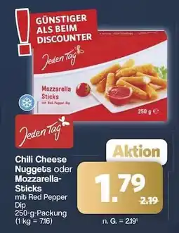 Famila Nord Ost Chili Cheese Nuggets oder Mozzarella-Sticks Angebot