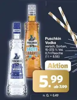 Famila Nord Ost Puschkin Vodka Angebot