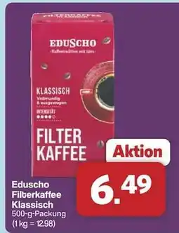 Famila Nord Ost Eduscho Filterkaffee klassisch Angebot