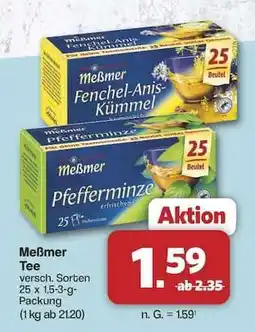 Famila Nord Ost Meßmer Tee Angebot