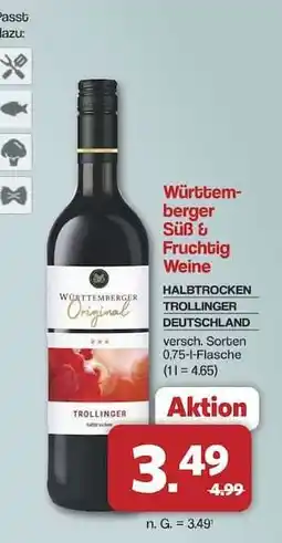 Famila Nord Ost Württemberg Original Trollinger Angebot