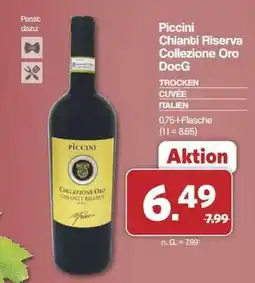 Famila Nord Ost Piccini Chianti Riserva Collezione Oro DocG Angebot