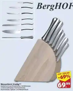 Famila Nord Ost Messerblock 8-teilig Angebot