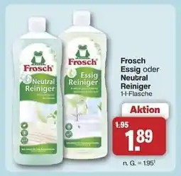 Famila Nord Ost Frosch Essig oder Neutral Reiniger Angebot