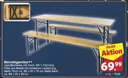 Famila Nord Ost Bierzeltgarnitur Angebot