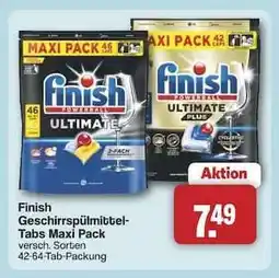 Famila Nord Ost Finish Geschirrspülmittel-Tabs Maxi Pack Angebot
