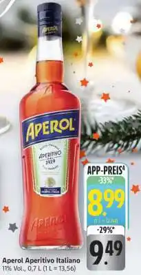 Edeka Aperol Aperitivo italiano Angebot