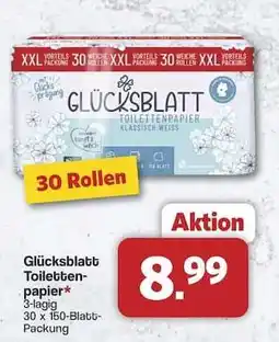 Famila Nord Ost GLÜCKSBLATT Toilettenpapier Angebot