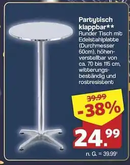 Famila Nord Ost Partytisch klappbar Angebot