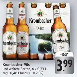 Edeka Krombacher Pils Angebot