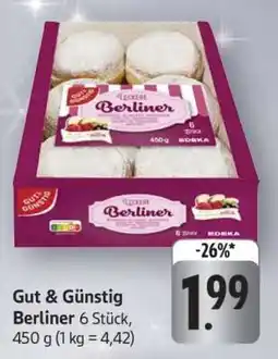 Edeka Gut & Günstig Berliner Angebot