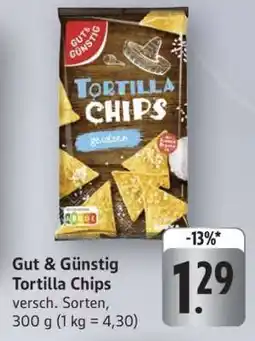 Edeka Gut & Günstig Tortilla Chips Angebot