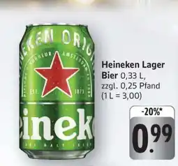 Edeka Heineken Lager Bier Angebot