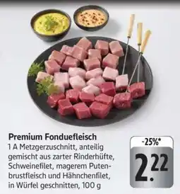 Edeka Premium-Fonduefleisch Angebot