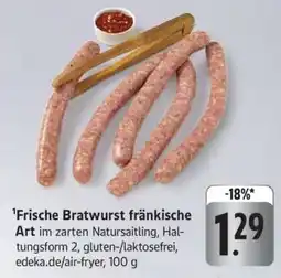 Edeka Frische Bratwurst fränkische Art Angebot