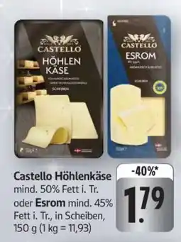 Edeka Castello Höhlenkäse oder Esrom Angebot