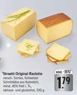 Edeka Straehl Original Raclette Angebot