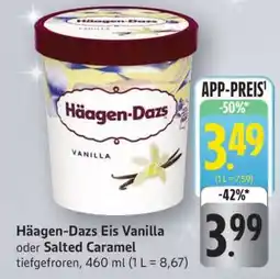 Edeka Häagen-Dazs Eis Vanilla oder Salted Caramel Angebot