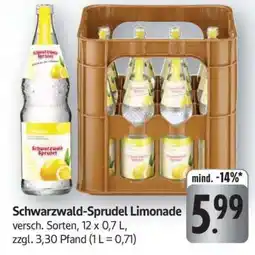 Edeka Schwarzwald-Sprudel Limonade Angebot