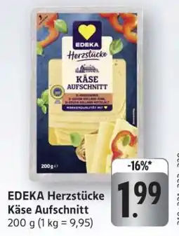 Edeka EDEKA Herzstücke Käse Aufschnitt Angebot