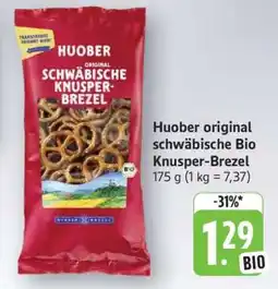 Edeka Huober Original Schwäbische Bio-Knusper-Brezel Angebot