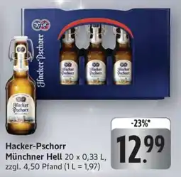 Edeka Hacker Pschorr Münchner Hell Angebot