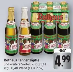 Edeka Rothaus Tannenzäpfle Angebot