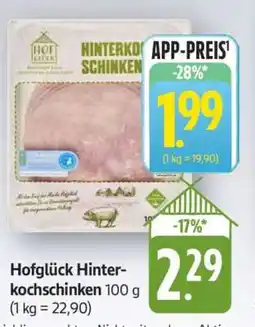Edeka Hofglück Hinterkochschinken Angebot
