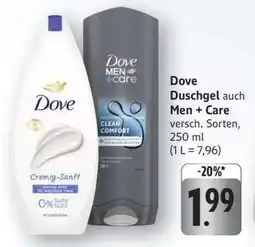 Edeka Dove Duschgel Angebot