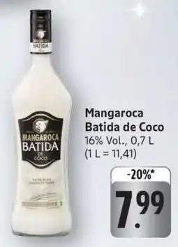 Edeka MANGAROCA Batida de Côco Angebot