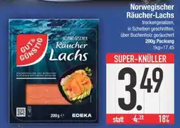 Edeka Norwegischer Räucher-Lachs Angebot