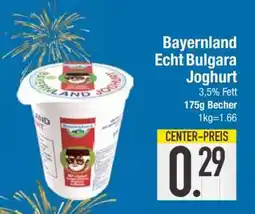 Edeka Bayernland Echt Bulgara Joghurt Angebot