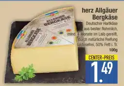 Edeka herz Allgäuer Bergkäse Angebot
