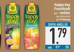 Edeka Rauch Happy Day Fruchtsaft oder Nektar Angebot