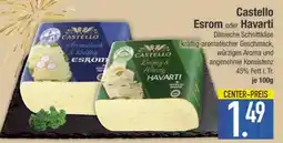 Edeka Castello Esrom oder Havarti Angebot