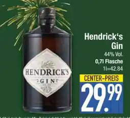 Edeka Hendrick's Gin Angebot