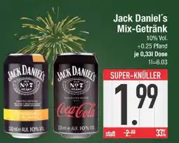 Edeka Jack Daniel's Mix-Getränk Angebot