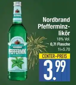 Edeka Nordbrand Pfefferminzlikör Angebot