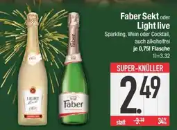 Edeka Faber Sekt oder Light Live Angebot
