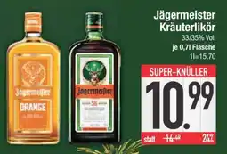 Edeka JÄGERMEISTER Kräuterlikör Angebot