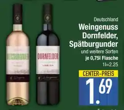 Edeka Weingenuss Dornfelder, Spätburgunder Angebot