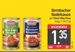 Edeka Bernbacher Nudelsauce Angebot