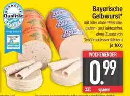 Edeka Bayerische Gelbwurst Angebot
