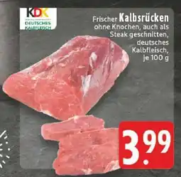 Edeka Frischer Kalbsrücken Angebot